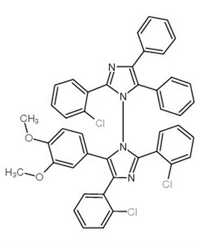 2,2',4-tris-(2-Chlorophenyl)-5-(3,4-dimethoxyphenyl)-4',5'-diphenyl-1,1'-biimidazole CAS 100486-97-3